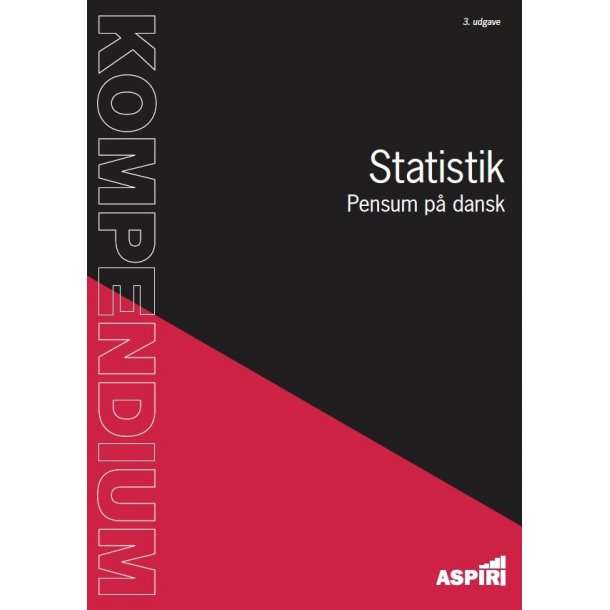 Kompendium i Statistik - Pensum p dansk. 3. udg.