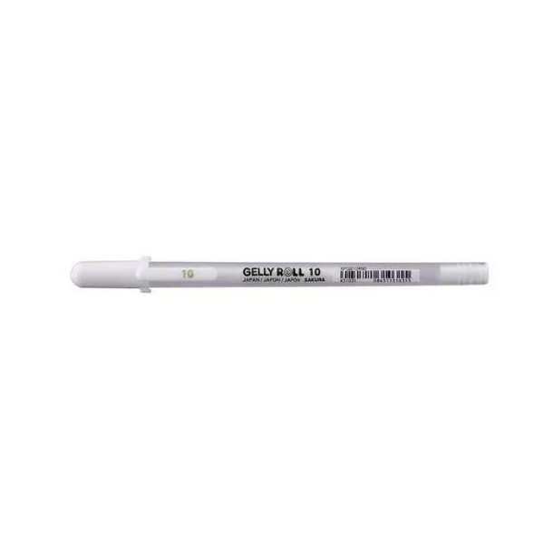Gelly Roll Pen 10 Hvid