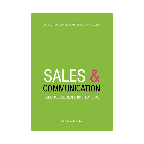 Sales and Communication. - Personal, Social and International.