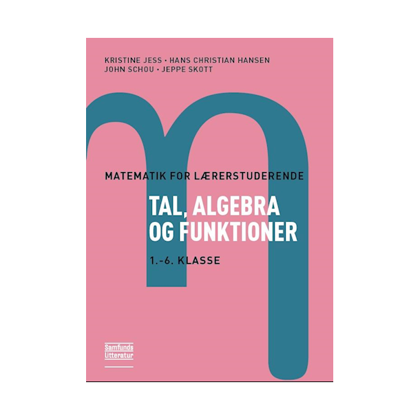 Tal, algebra og funktioner 1 (1. - 6. klasse)